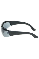 Ochelari Sport Swiss Eye® PROTECTOR Smoke – Vizibilitate Panoramică, Stabilitate la Viteză și Protecție UV-400