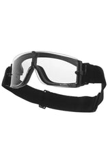 Ochelari Tactici Bollé® X800 Negru – Vizibilitate Panoramică, Protecție Completă și Compatibilitate cu Cască