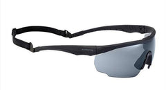 Ochelari de Protecție Negri Swiss Eye® Blackhawk – Standard Militar, Claritate Tactică și Protecție UV Totală