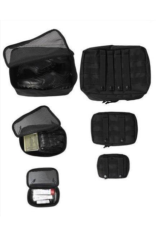 Organizator Din Plasa 3 Piese Black