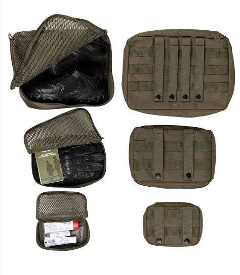 Organizator Din Plasa 3 Piese Oliv