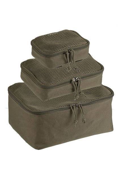 Organizator Din Plasa 3 Piese Oliv