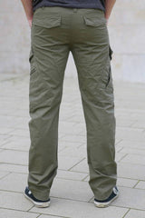 Pantaloni Adven Slim Fit Brandit Oliv