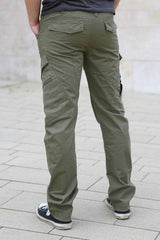 Pantaloni Adven Slim Fit Brandit Oliv