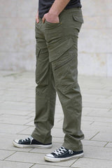 Pantaloni Adven Slim Fit Brandit Oliv
