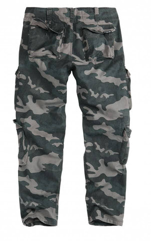 Pantaloni Airborne Slimmy Black Camo