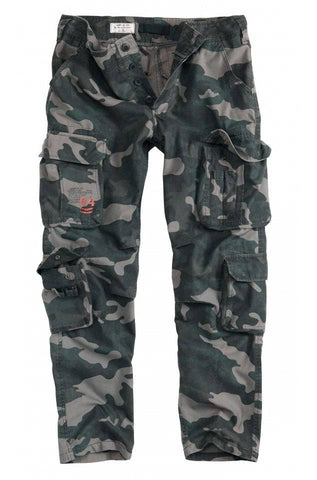 Pantaloni Airborne Slimmy Black Camo
