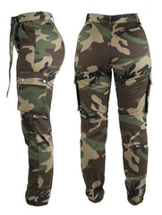 Pantaloni Army Dama Woodland