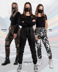 Pantaloni Army Dama Woodland