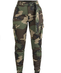Pantaloni Army Dama Woodland