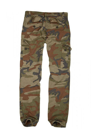 Pantaloni Bad Boys Camuflaj Woodland Raw Vintage