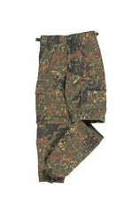 Pantaloni Copii Bdu Zip-Off Camuflaj Flectar
