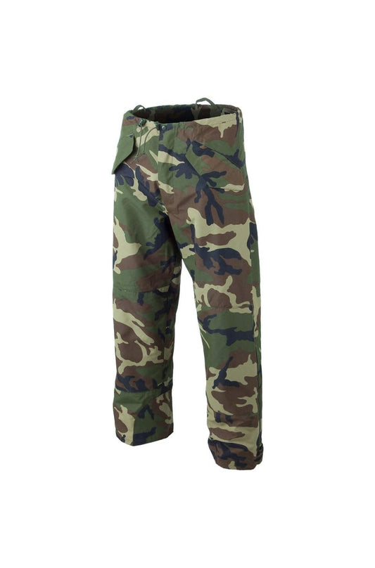 Pantaloni Impermeabili Us Trilaminat Camuflaj Woodland