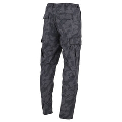 Pantaloni Militari Bdu Ripstop Camuflaj Night Camo Mfh