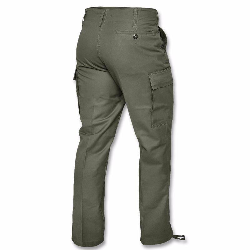 Pantaloni Originali Germani OD Moleskin – Clasic Militar, Rezistență Excepțională și Confort Natural