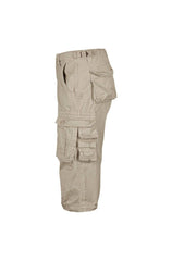 Pantaloni Prespalati Air Combat 3/4 Bej