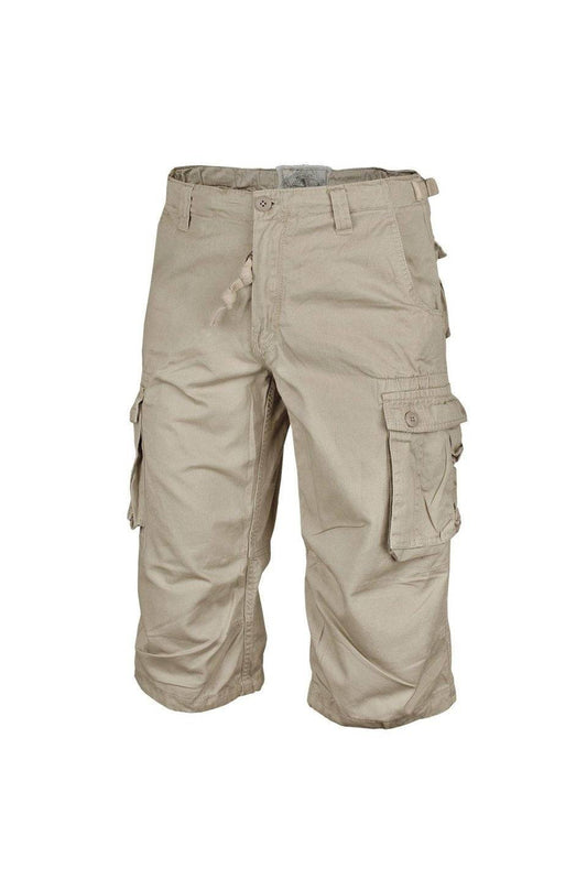 Pantaloni Prespalati Air Combat 3/4 Bej