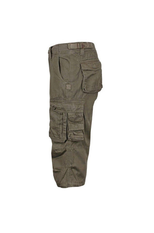Pantaloni Prespalati Air Combat 3/4 Oliv