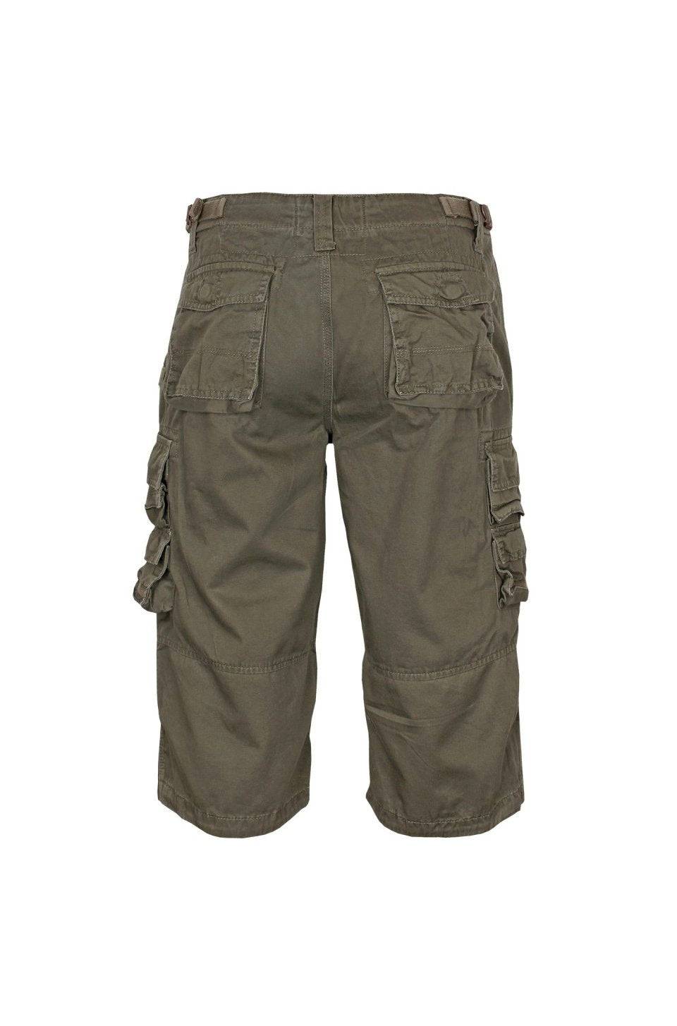 Pantaloni Prespalati Air Combat 3/4 Oliv