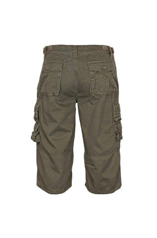 Pantaloni Prespalati Air Combat 3/4 Oliv