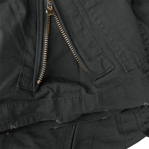 Pantaloni Prespalati Aviator Negri
