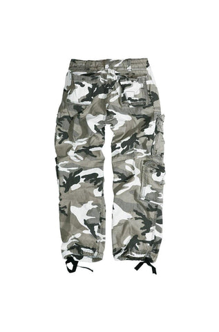 Pantaloni Raw Vintage Airborne Camuflaj Urban