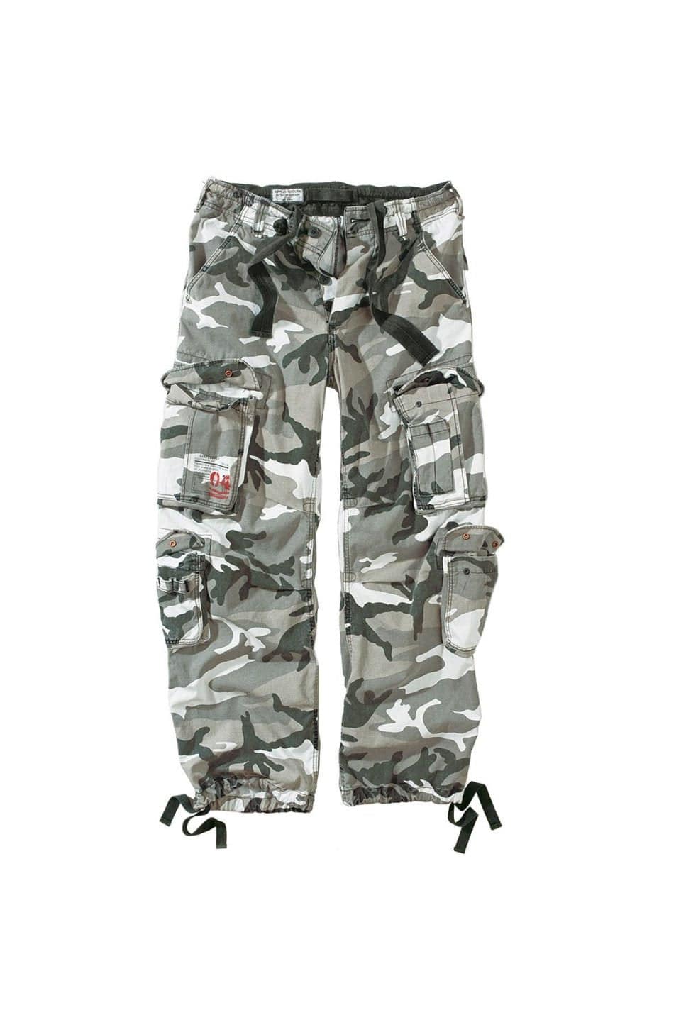 Pantaloni Raw Vintage Airborne Camuflaj Urban