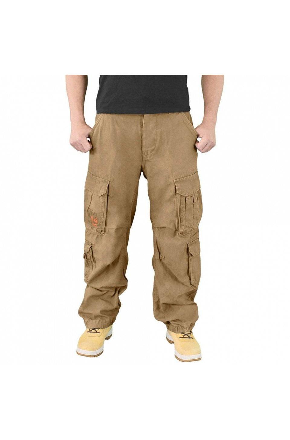 Pantaloni Raw Vintage Airborne Kaki