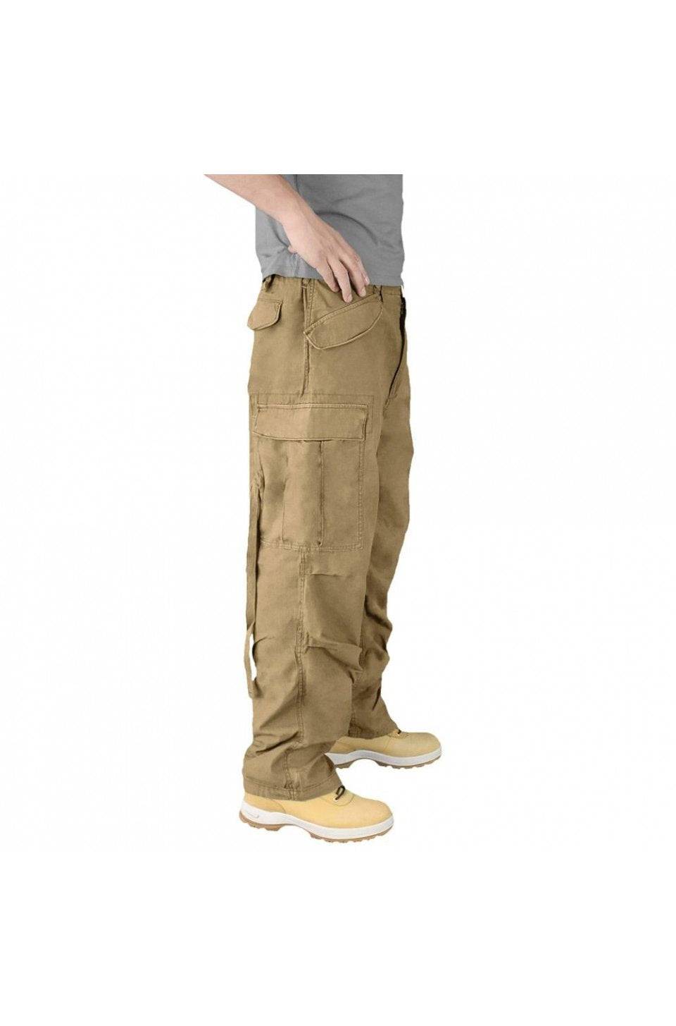 Pantaloni Raw Vintage Fatigues Bej