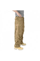 Pantaloni Raw Vintage Fatigues Bej