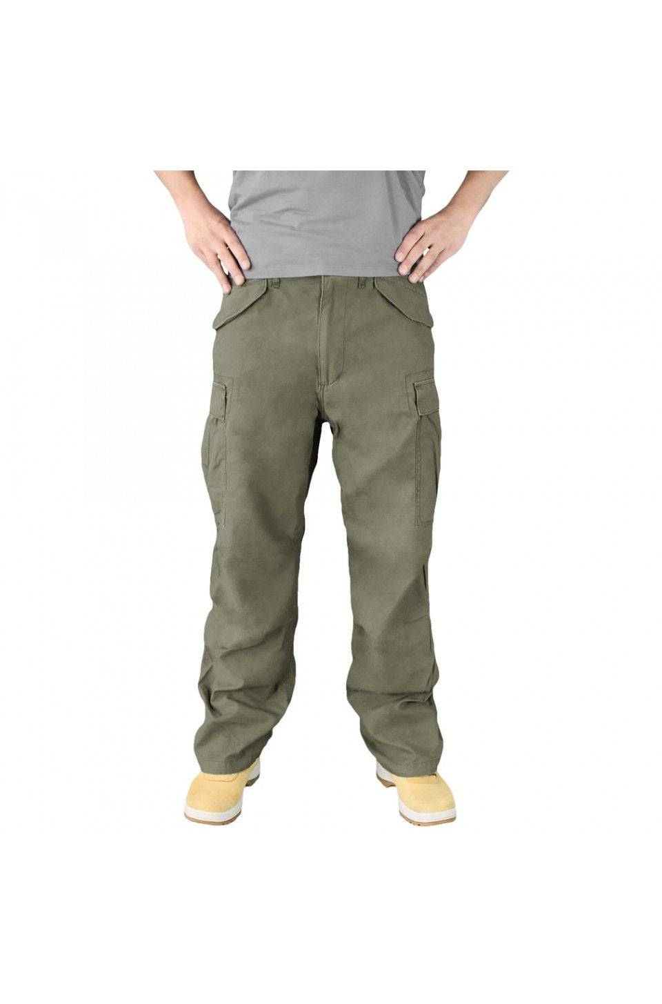 Pantaloni Raw Vintage Fatigues Oliv