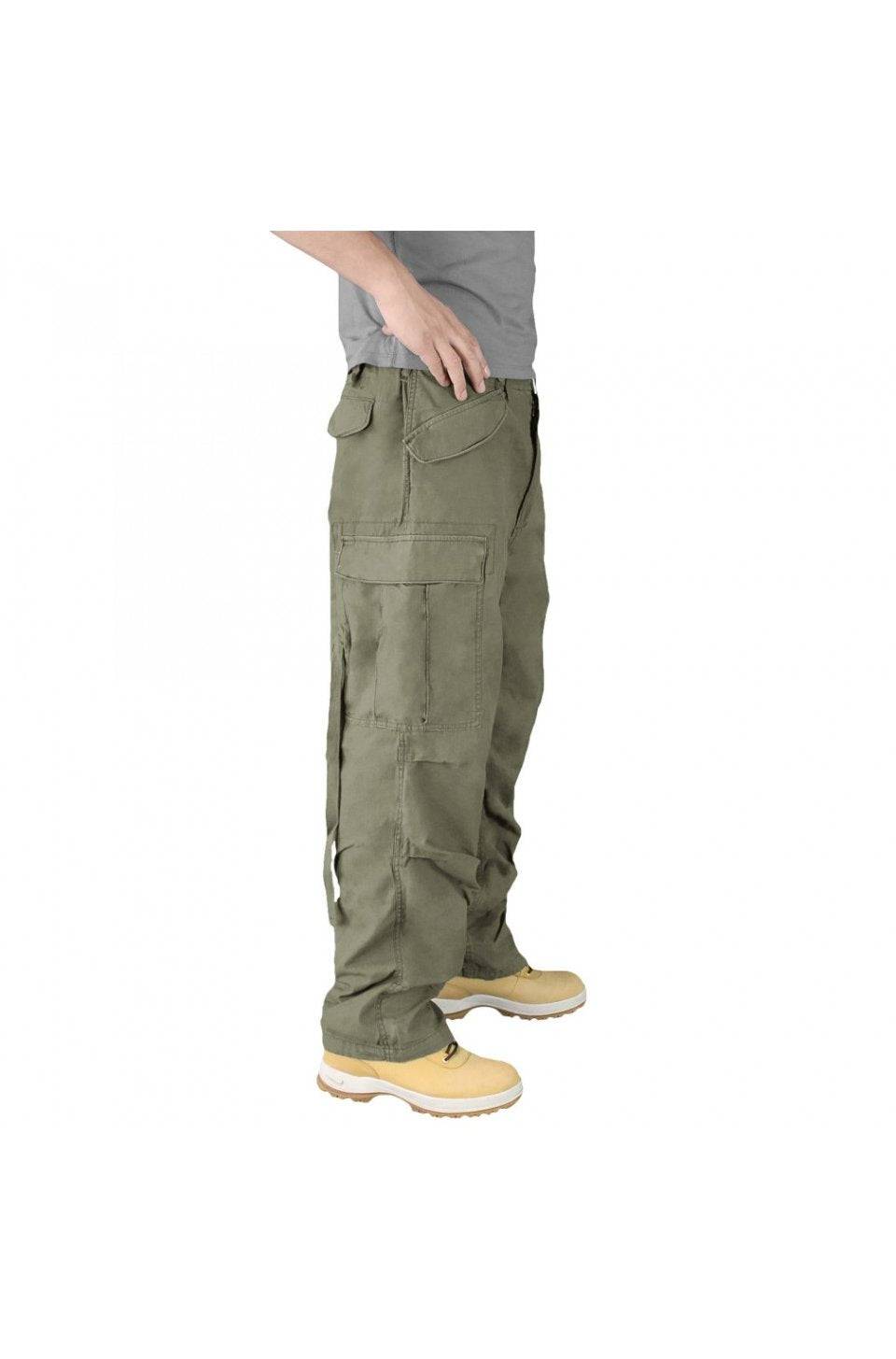 Pantaloni Raw Vintage Fatigues Oliv