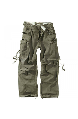 Pantaloni Raw Vintage Fatigues Oliv
