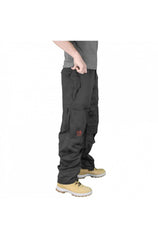 Pantaloni Raw Vintage Infantry Cargo Negri