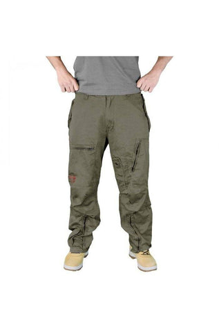 Pantaloni Raw Vintage Infantry Cargo Oliv