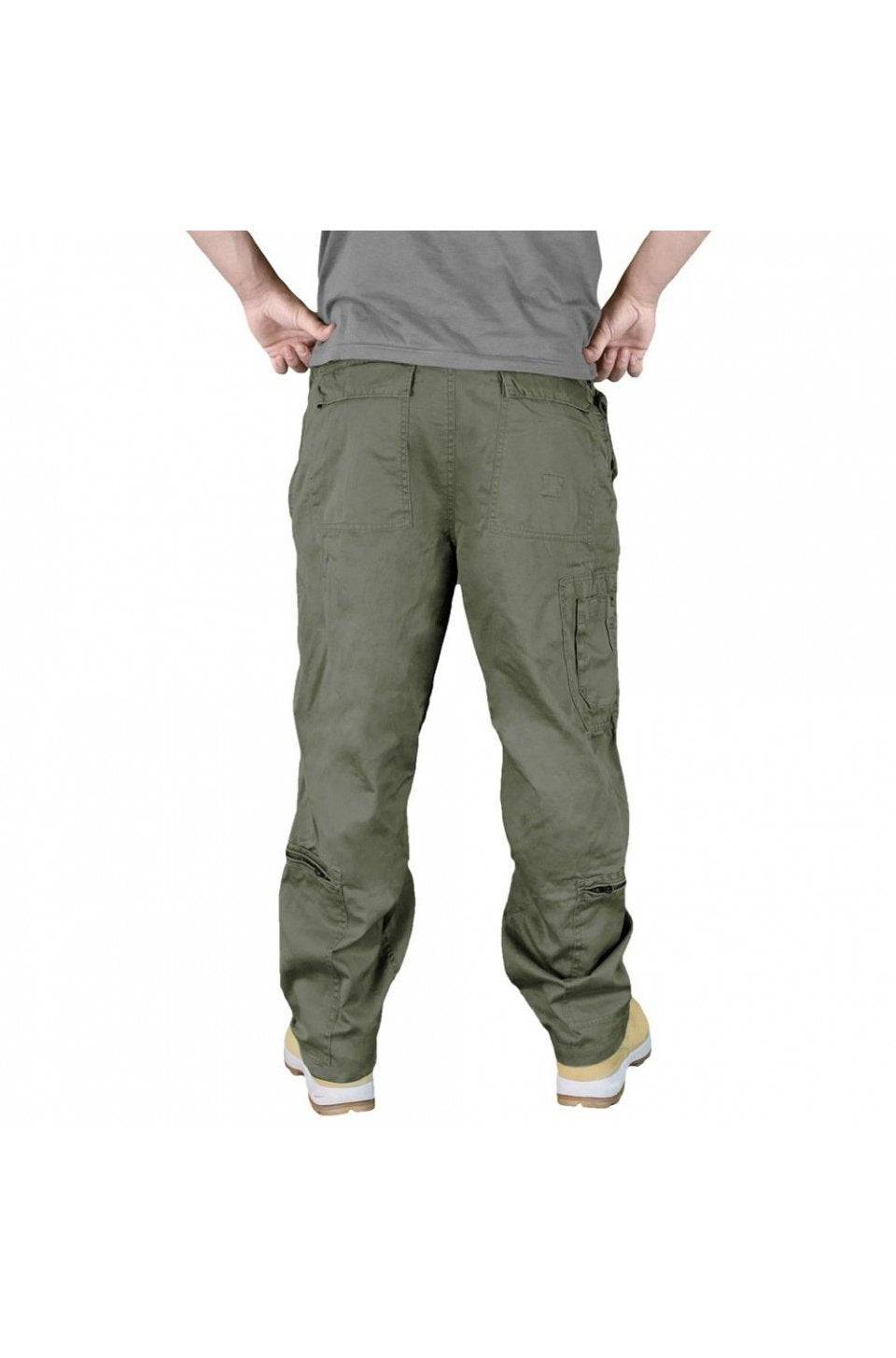 Pantaloni Raw Vintage Infantry Cargo Oliv