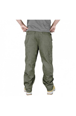 Pantaloni Raw Vintage Infantry Cargo Oliv