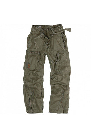 Pantaloni Raw Vintage Infantry Cargo Oliv