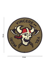 Patch 3D Pvc Mori Vincere Vel Red/White