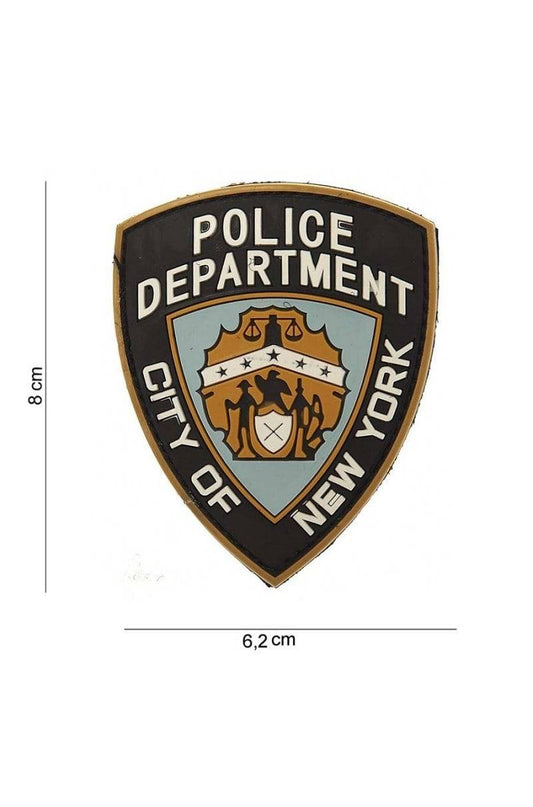 Patch 3D Pvc Police Department