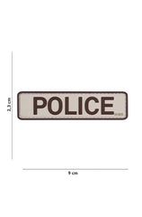 Patch 3D Pvc Police Sand