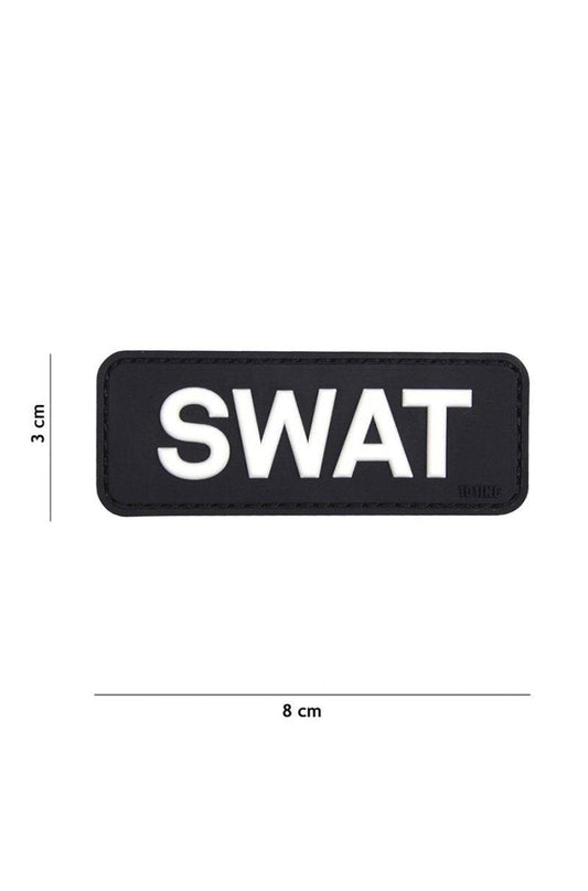 Patch 3D Pvc Swat Black