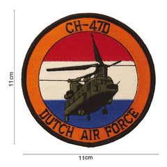 Patch Tricotat Ch-47D Dutch Air Force #3063