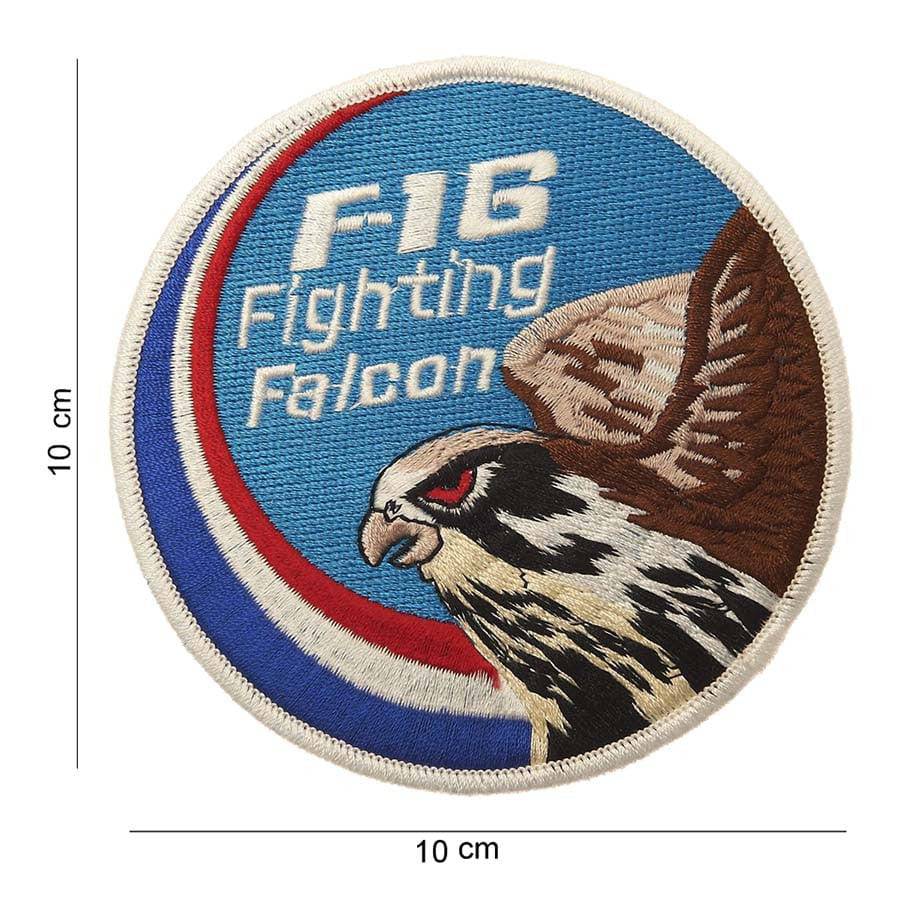 Patch Tricotat F-16 Fighting Falcon Eagle Nl #4006