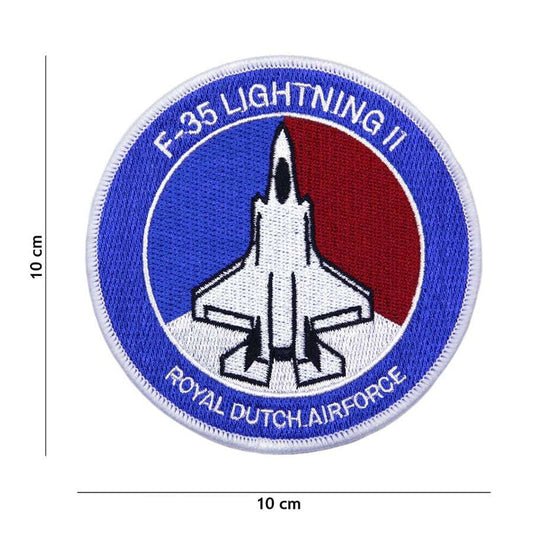 Patch Tricotat F-35 Lightning Ii Royale Dutch Air Force #5058