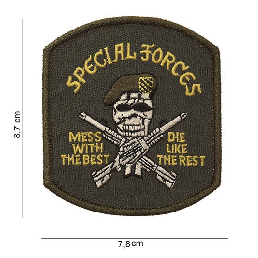 Patch Tricotat Special-Forces (Skull) #3054