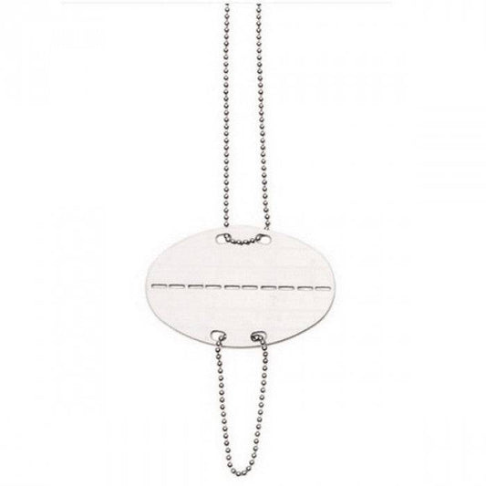 Placuta Identificare Dog Tag Silver