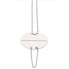 Placuta Identificare Dog Tag Silver
