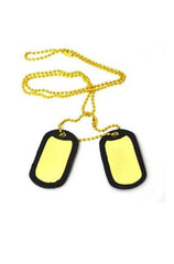 Placute Identificare Us Soldiers (Dog Tag) Gold