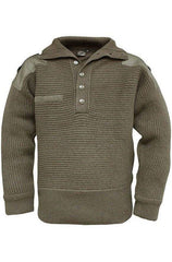 Pulover Din Lana Alpin Austria - Oliv